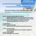 Evento formativo frontale - Seminario