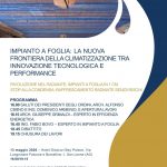 Agrigento, si terrà il seminario ” impianto a foglia: