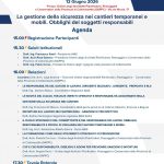 La gestione della sicurezza nei cantieri temporanei e mobili. Obblighi dei soggetti responsabili.